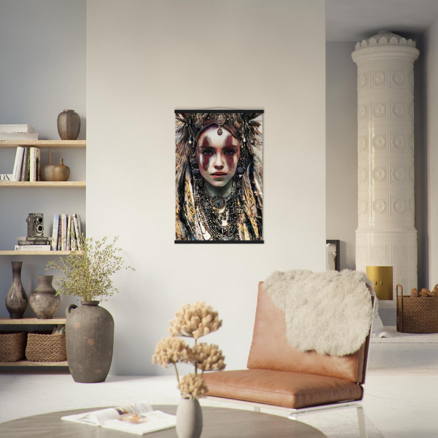 Etana, Museum-Quality Matte Paper Poster with Hanger