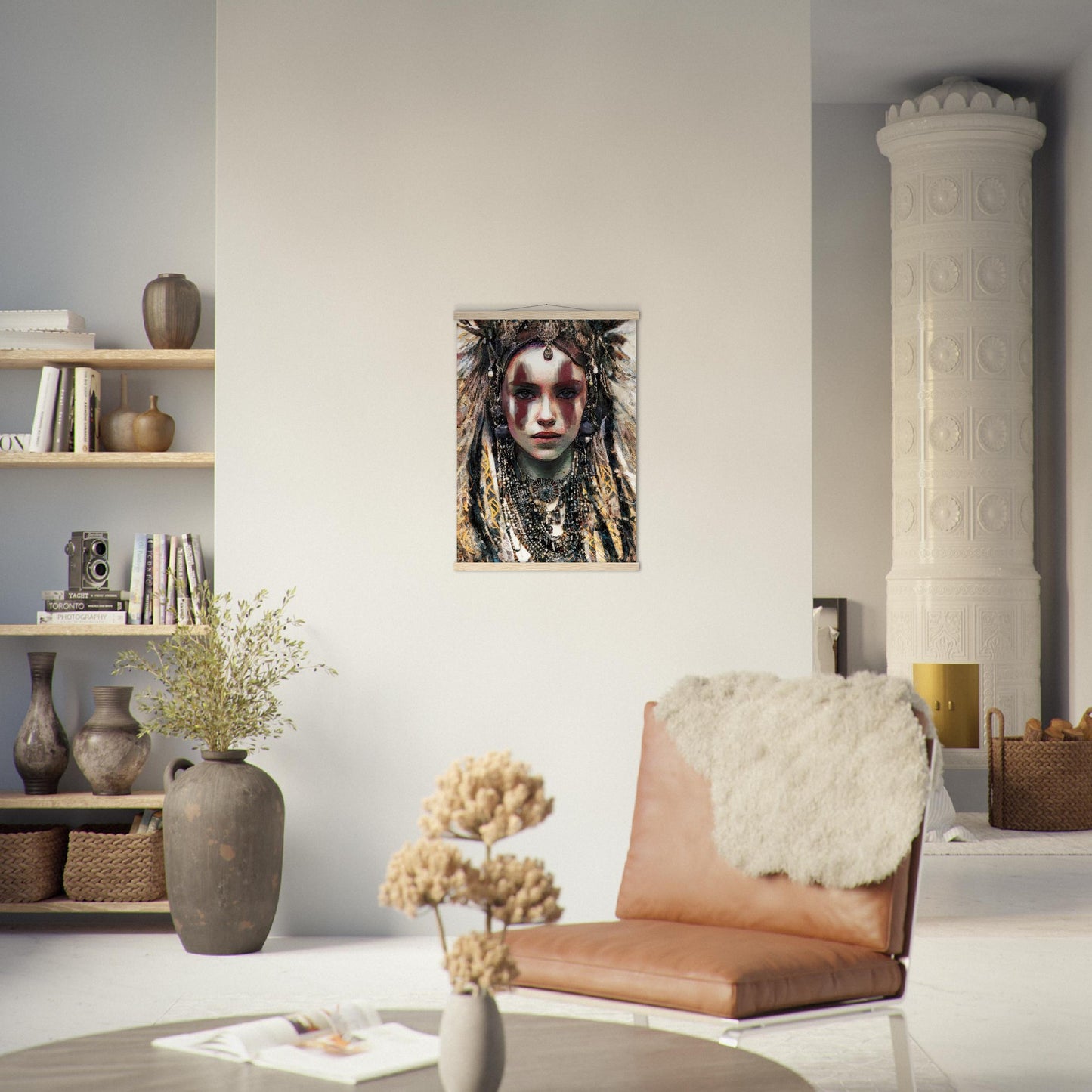 Etana, Museum-Quality Matte Paper Poster with Hanger