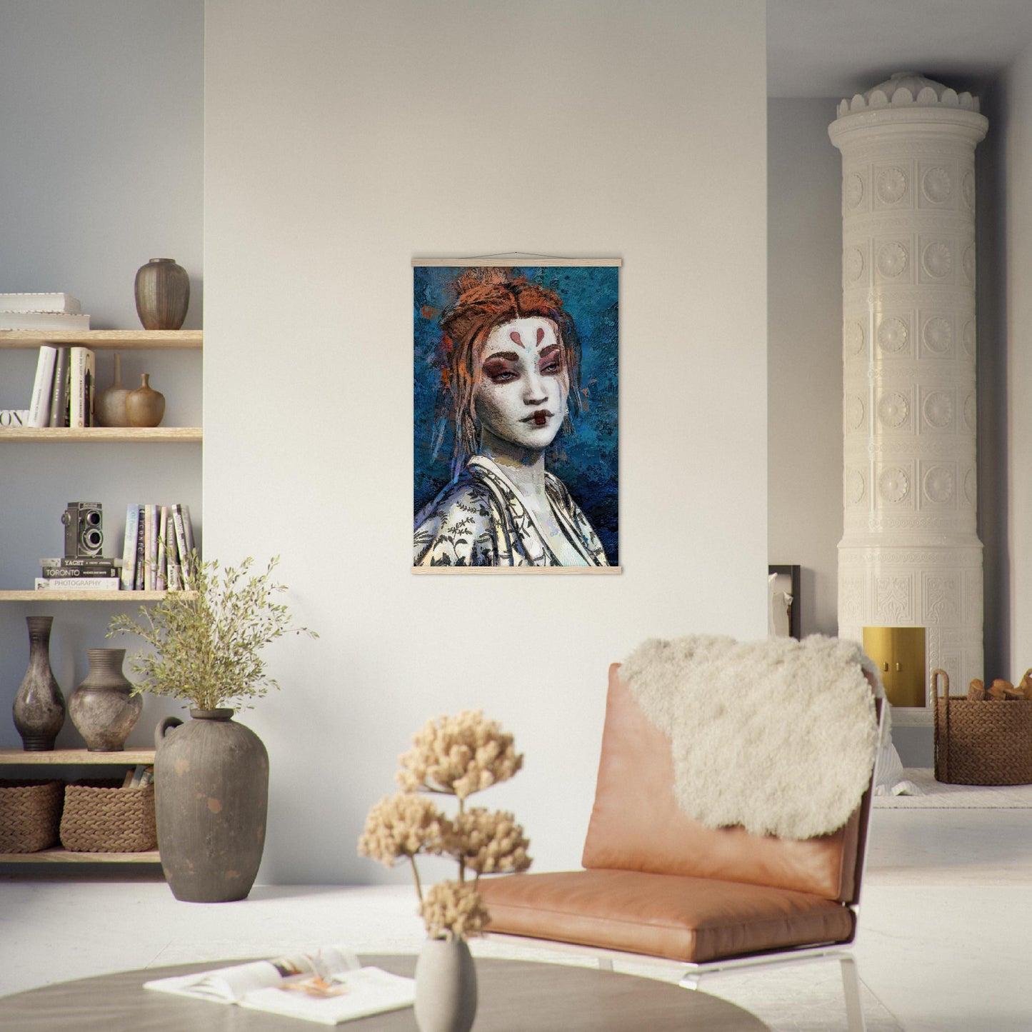 Mia, Museum-Quality Matte Paper Poster with Hanger