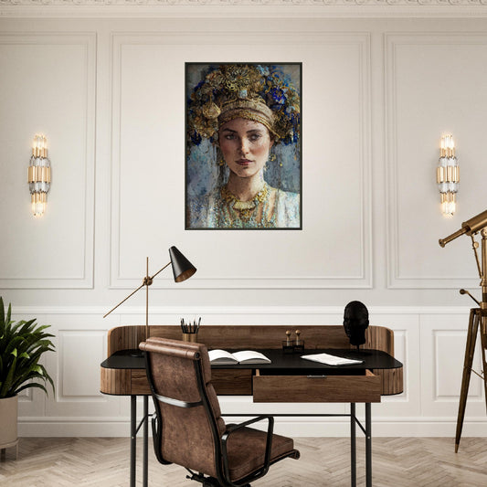 Abigail, Museum-Quality Matte Paper Metal Framed Poster