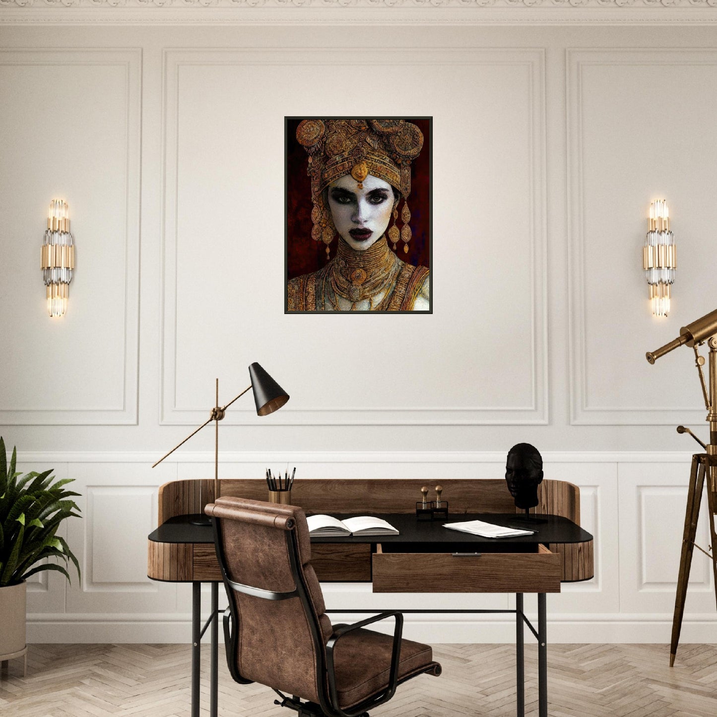 Yaba, Museum-Quality Matte Paper Metal Framed Poster