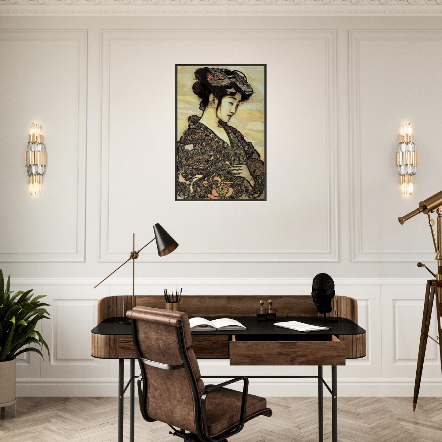 Kazami, Museum-Quality Matte Paper Metal Framed Poster