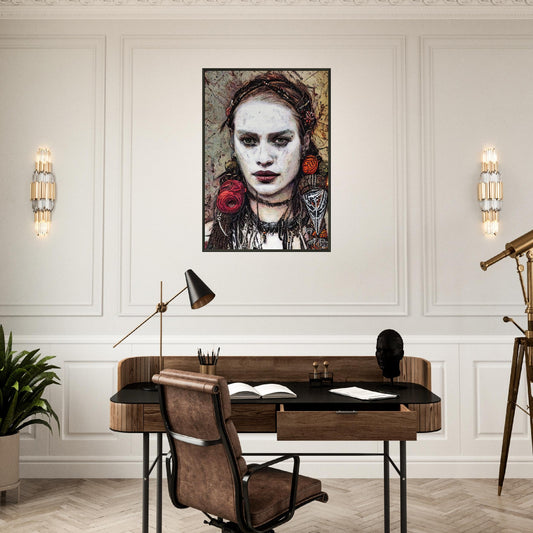 Freja, Museum-Quality Matte Paper Metal Framed Poster