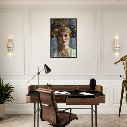 Abigail, Museum-Quality Matte Paper Metal Framed Poster