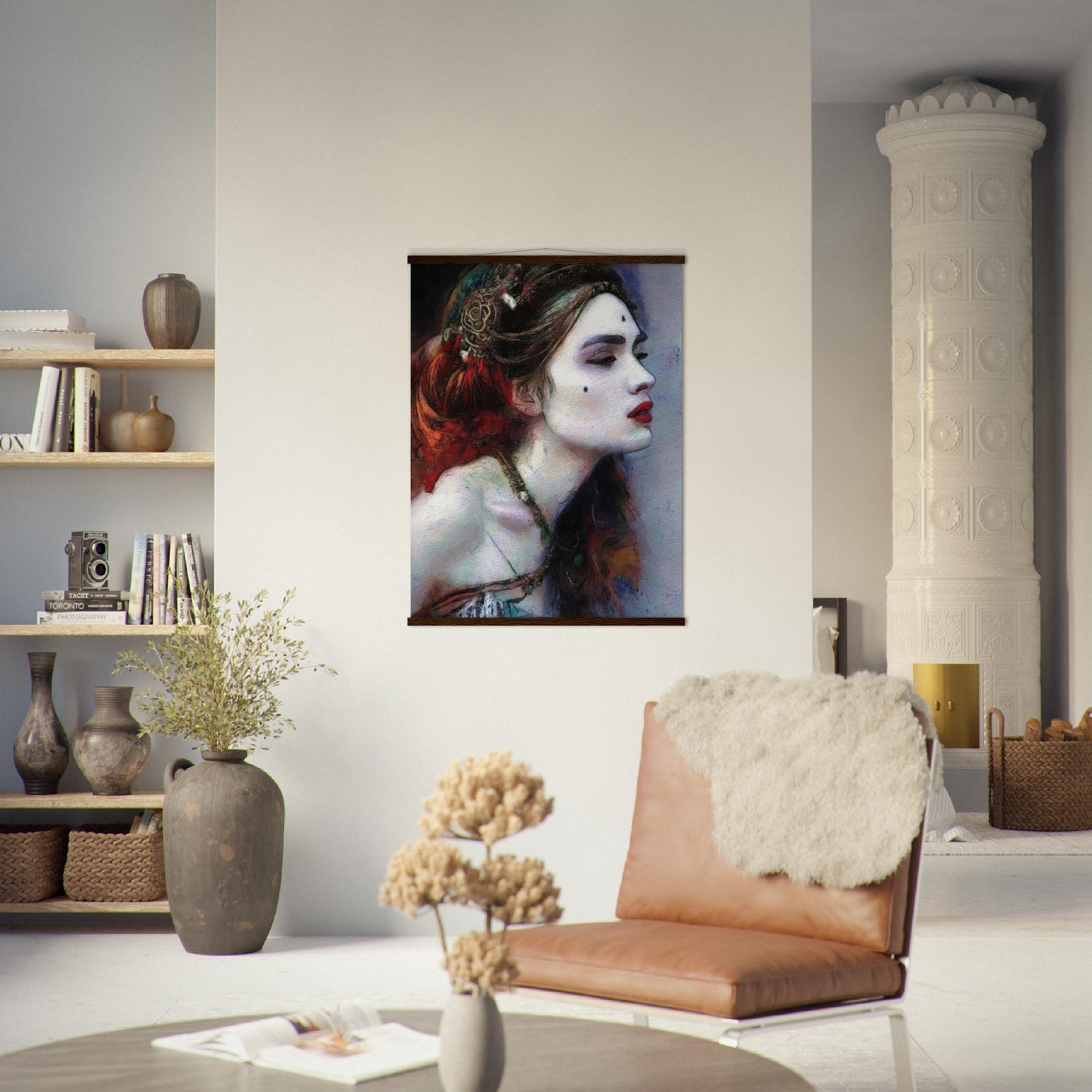 Enora, Museum-Quality Matte Paper Poster with Hanger