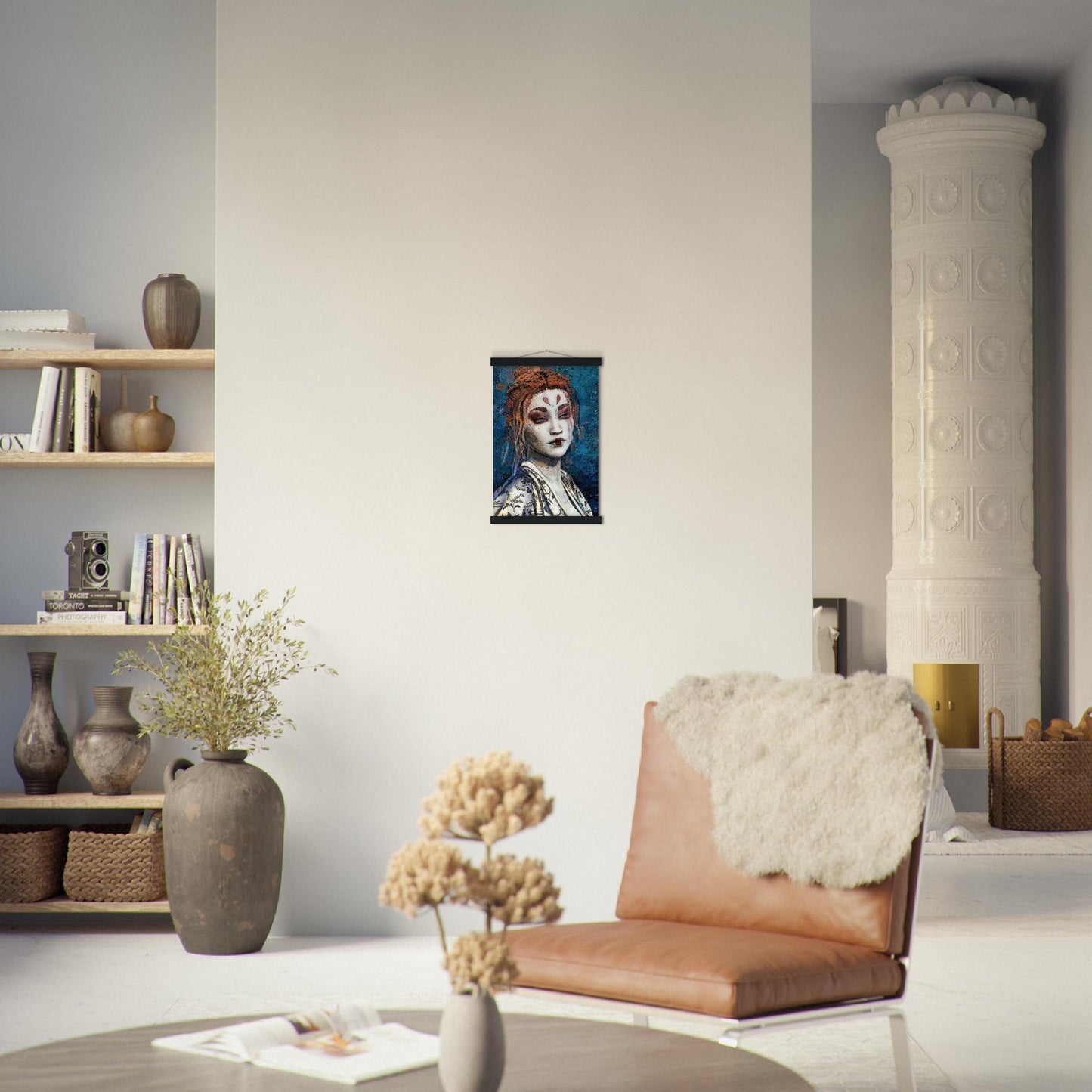 Mia, Museum-Quality Matte Paper Poster with Hanger