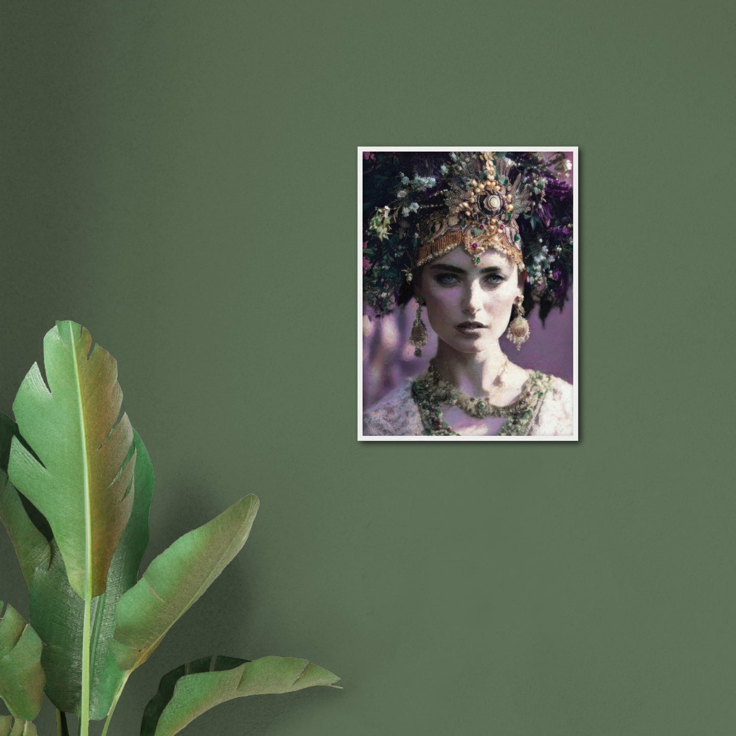 Lea, Museum-Quality Matte Paper Wooden Framed Poster