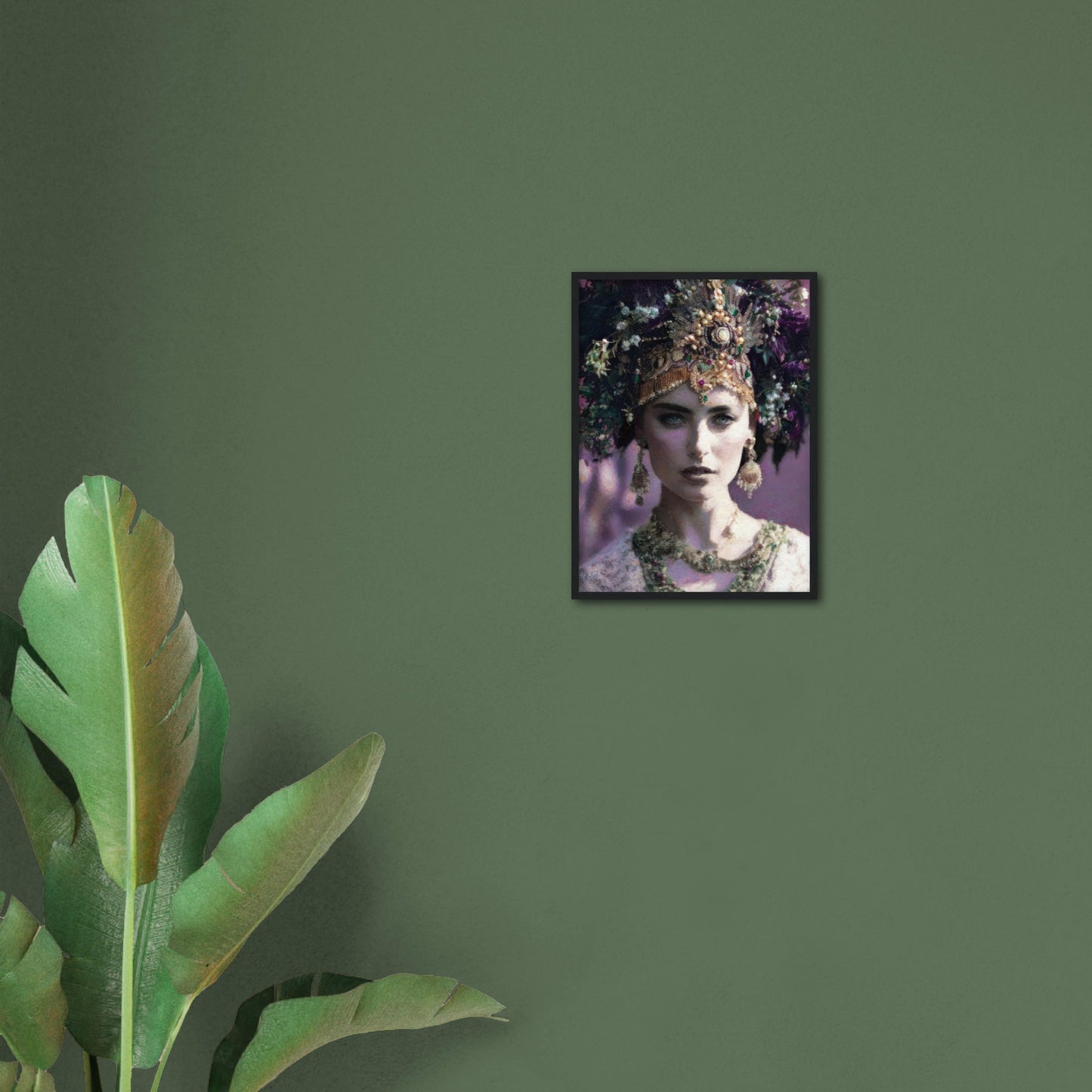 Lea, Museum-Quality Matte Paper Wooden Framed Poster