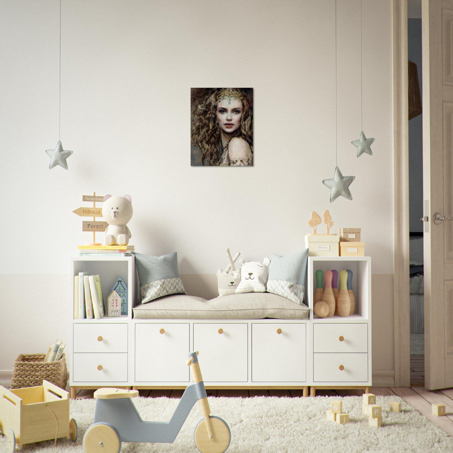 Tatiana, Foam Portrait