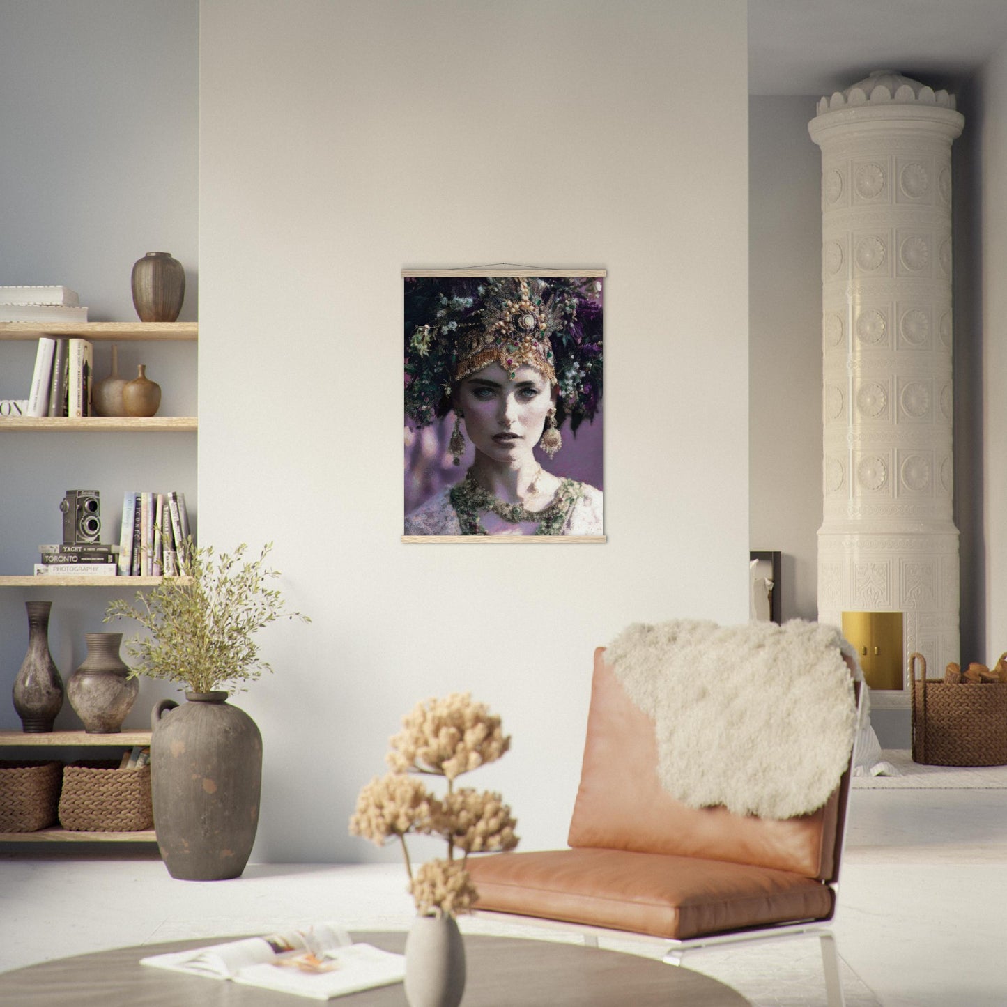 Lea, Museum-Quality Matte Paper Poster with Hanger