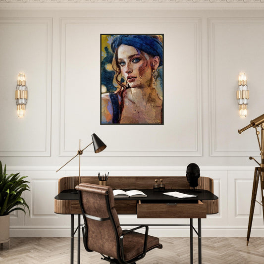 Kylie, Museum-Quality Matte Paper Metal Framed Poster