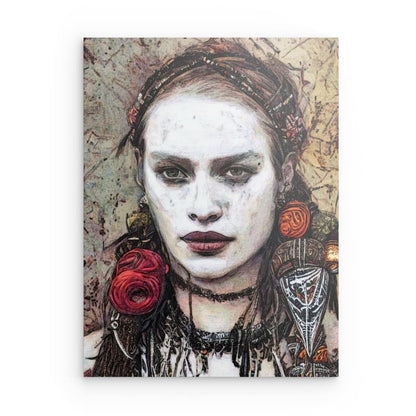 Freja, Metal 40 x 30 cm