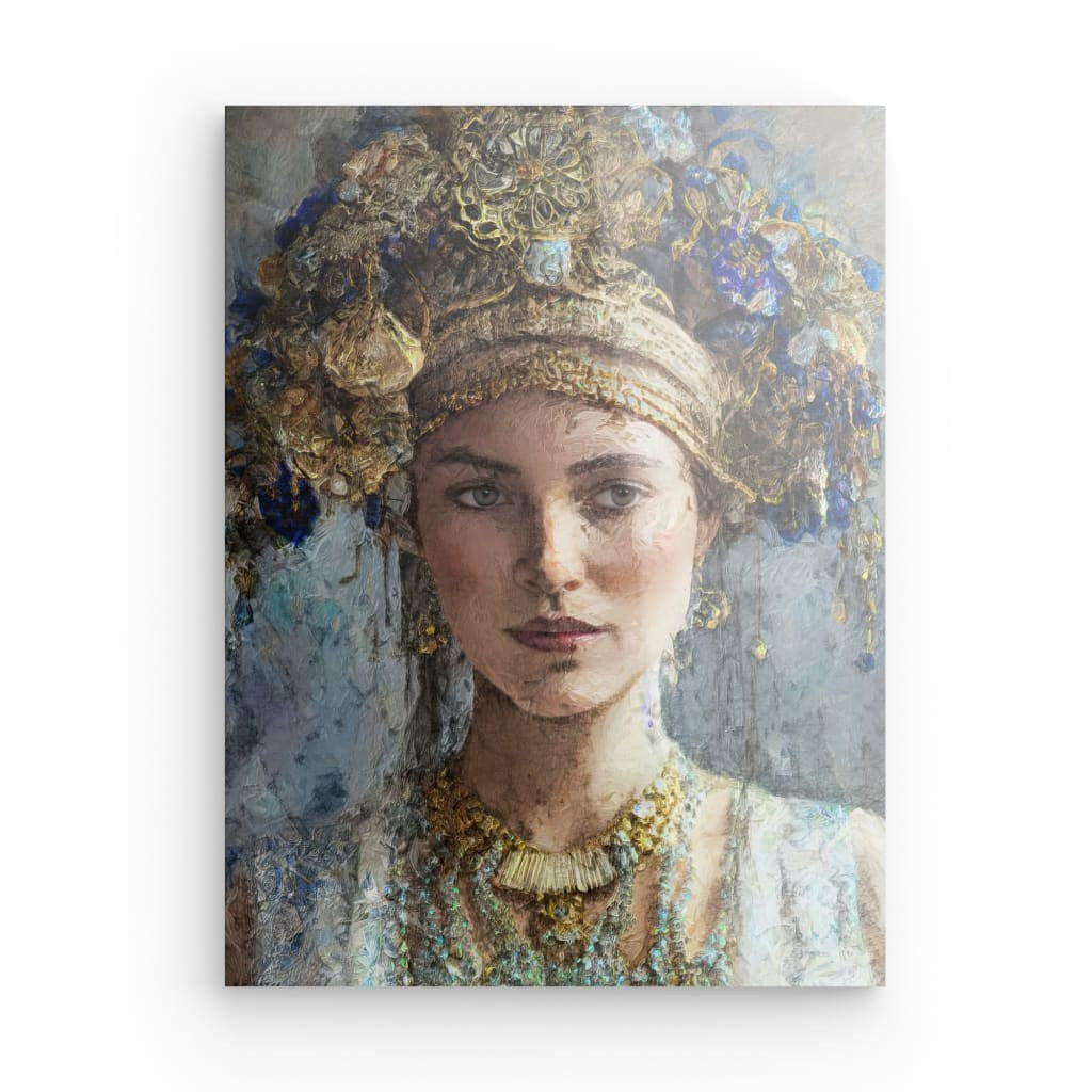 Abigail, Acrylic Glass on Metal