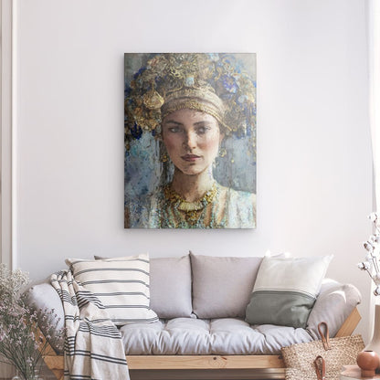 Abigail, Acrylic Glass on Metal