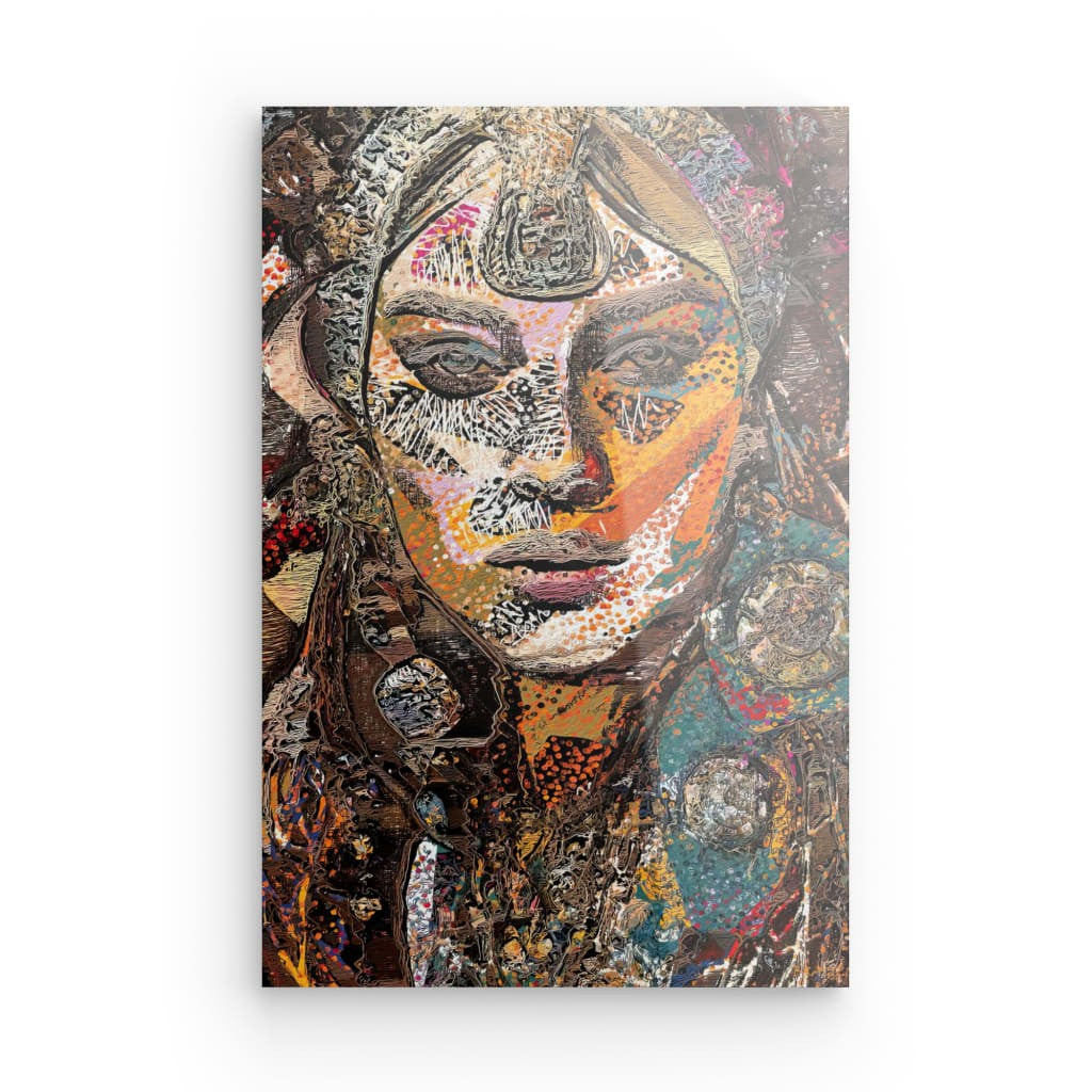 Kushim, Acrylic Glass on Metal