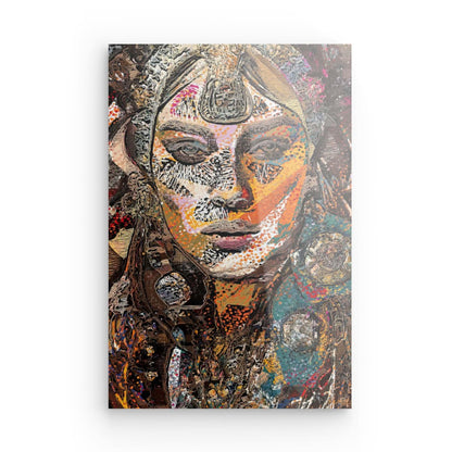 Kushim, Acrylic Glass on Metal