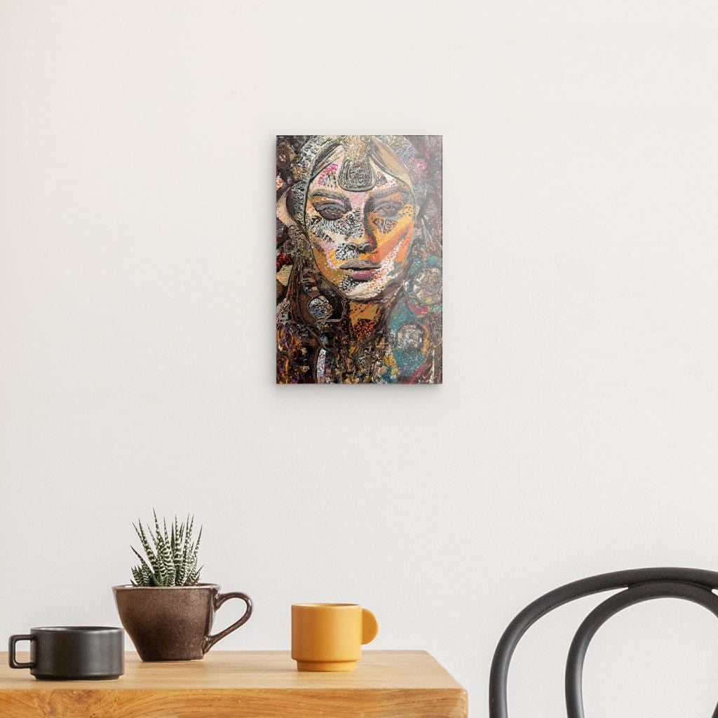 Kushim, Acrylic Glass on Metal