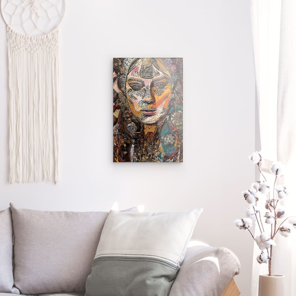 Kushim, Acrylic Glass on Metal