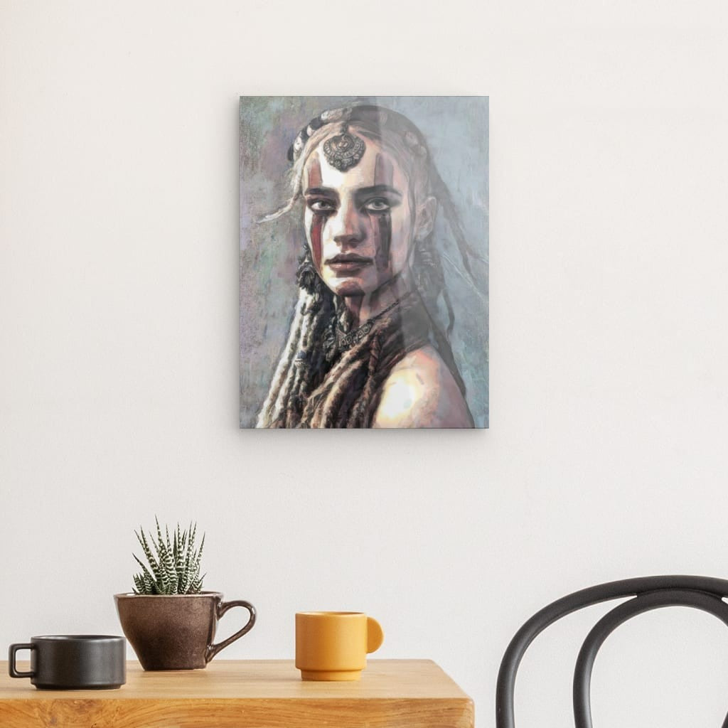 Hedda, Acrylic Glass on Metal