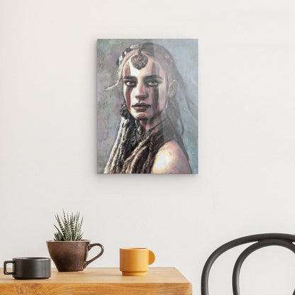 Hedda, Acrylic Glass on Metal