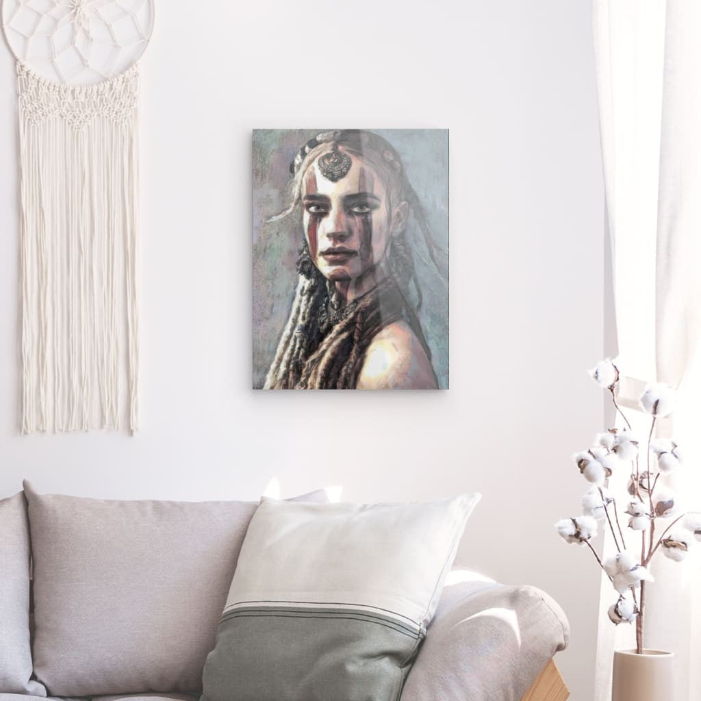 Hedda, Acrylic Glass on Metal