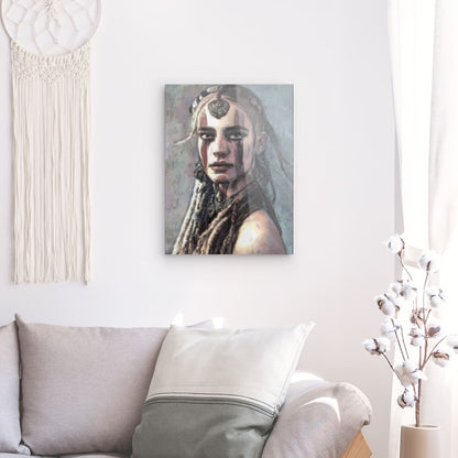 Hedda, Acrylic Glass on Metal