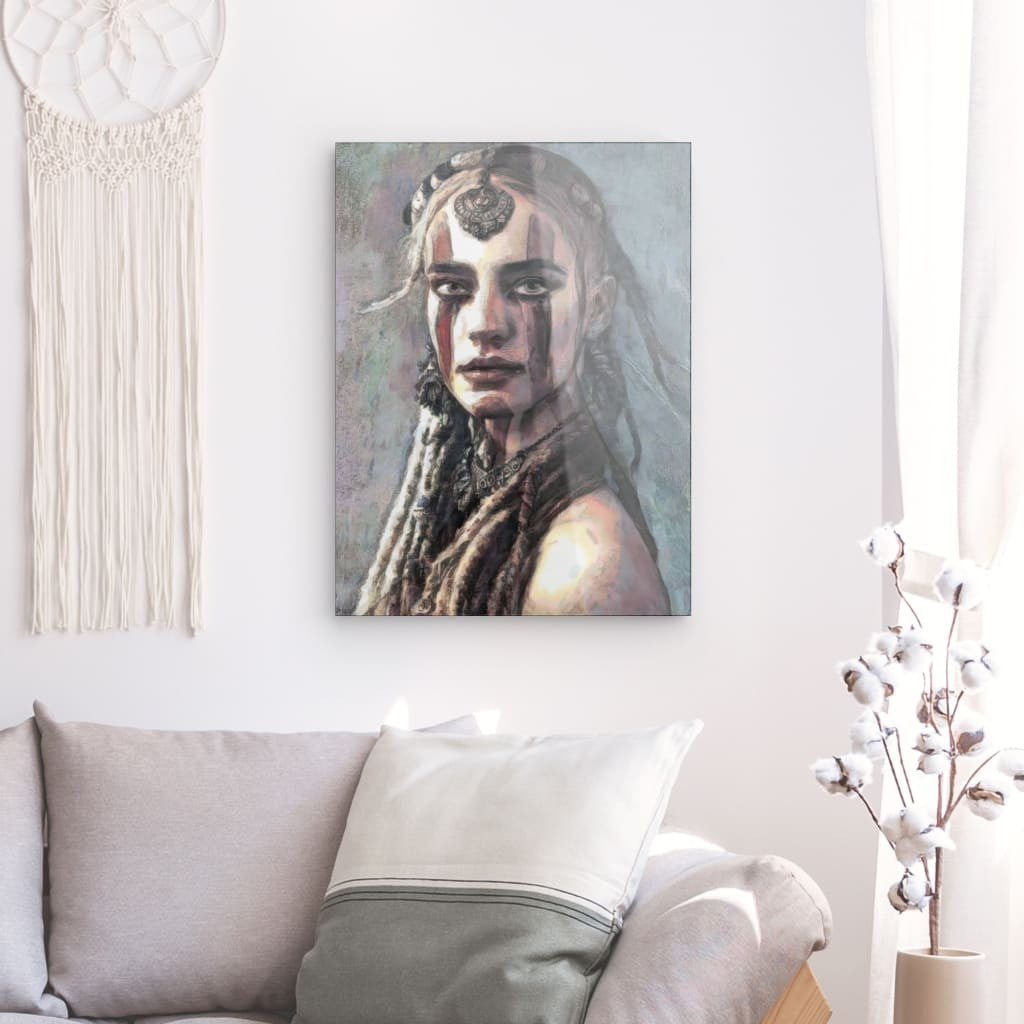 Hedda, Acrylic Glass on Metal