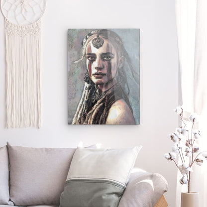 Hedda, Acrylic Glass on Metal