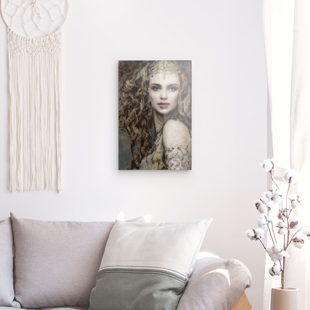 Tatiana, Acrylic Glass on Metal