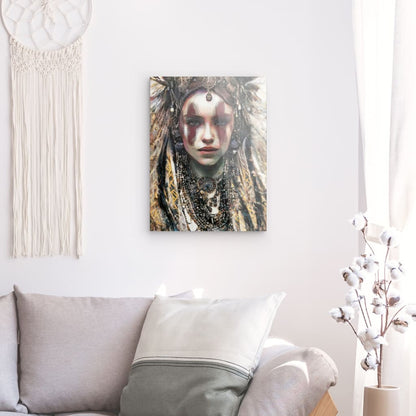 Etana, Acrylic Glass on Metal