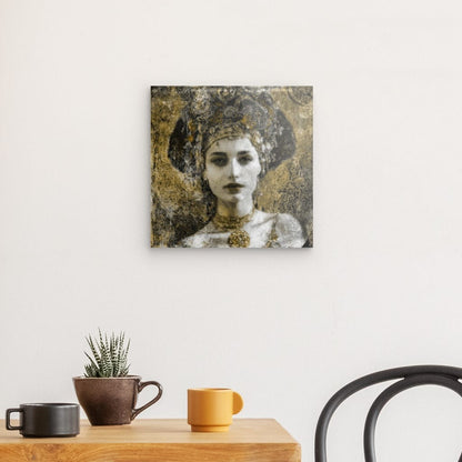 Irina, Acrylic Glass on Metal