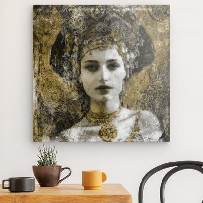 Irina, Acrylic Glass on Metal