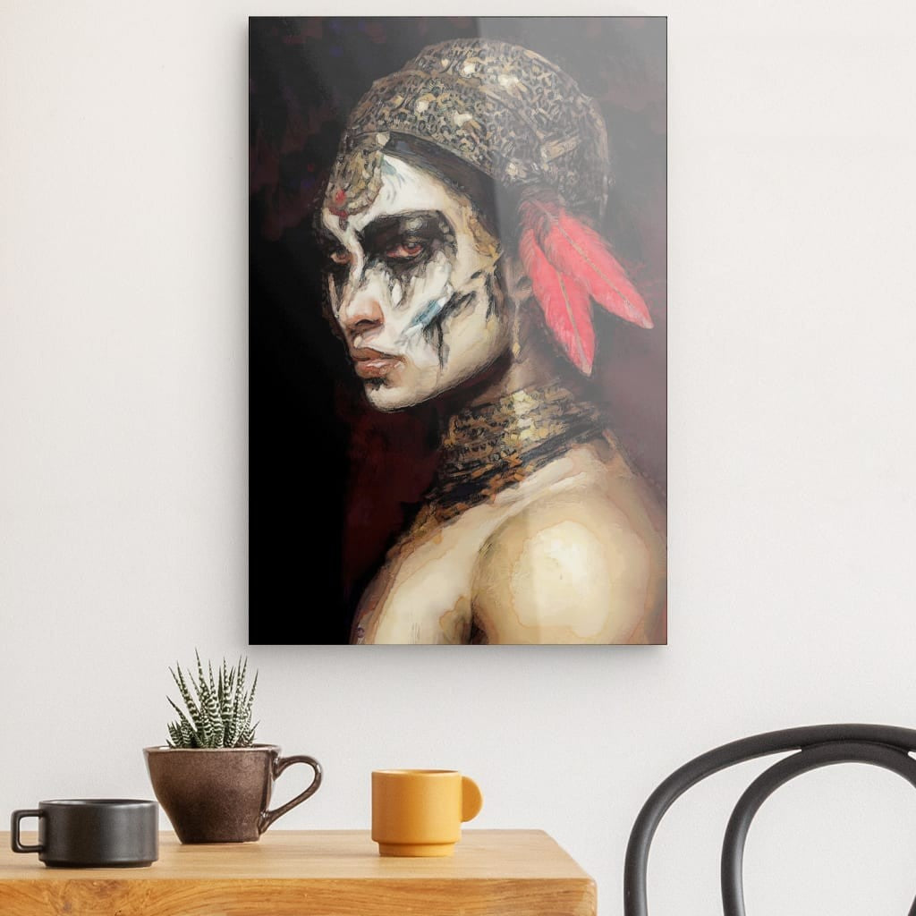 Nur, Acrylic Glass on Metal