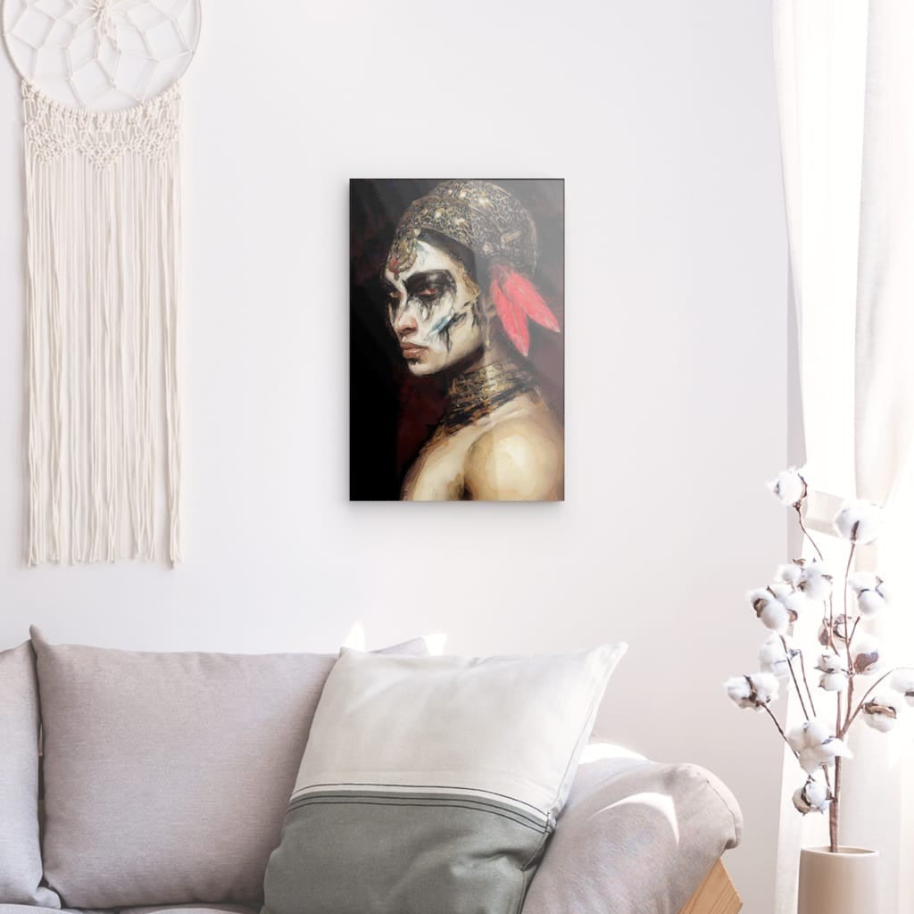 Nur, Acrylic Glass on Metal