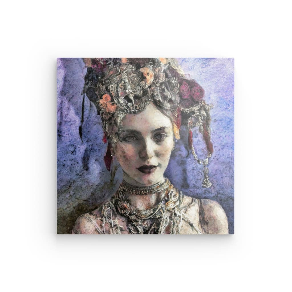 Mina, Acrylic Glass on Metal