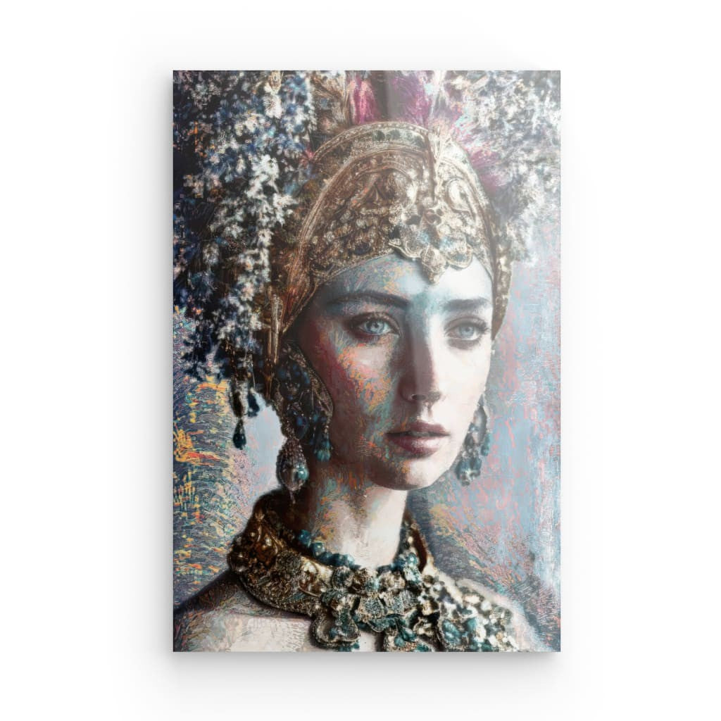 Xena, Acrylic Glass on Metal