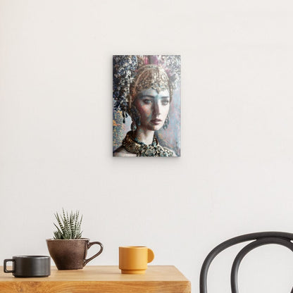 Xena, Acrylic Glass on Metal