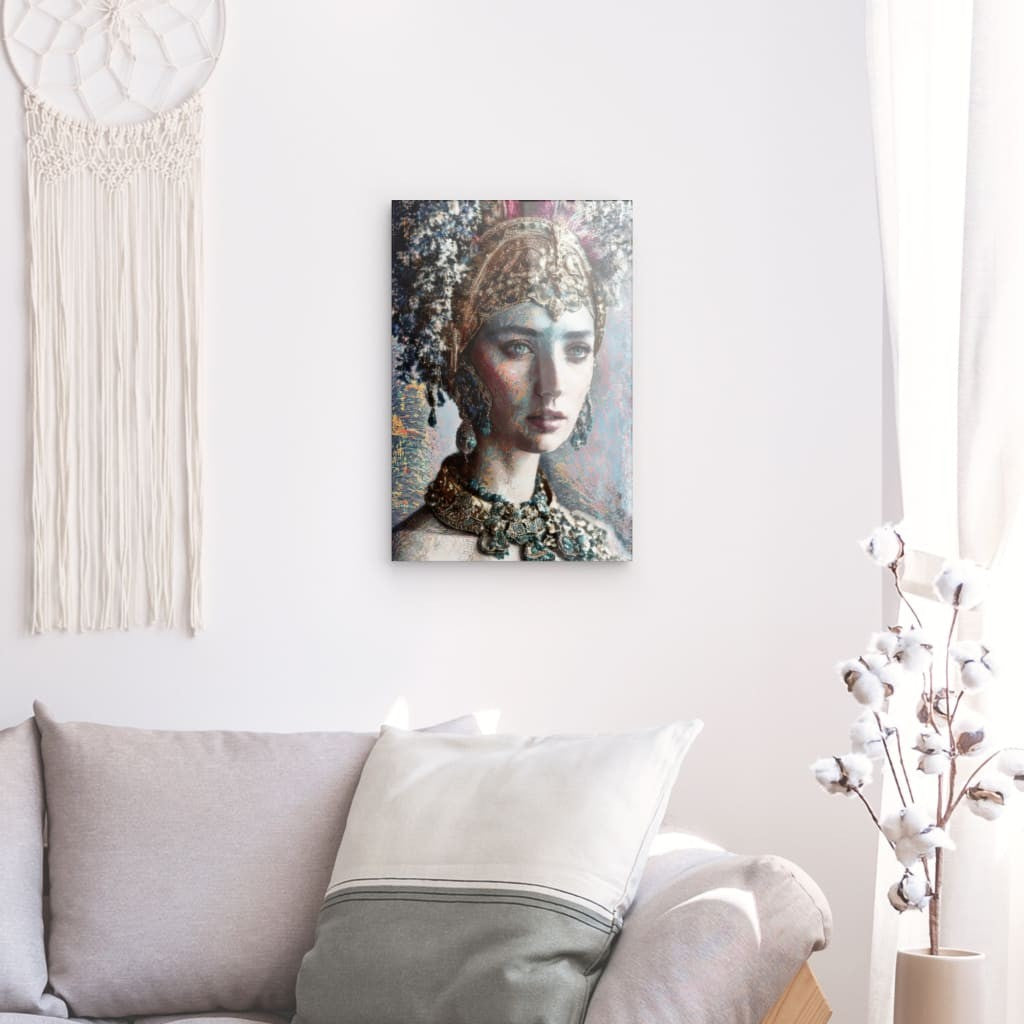 Xena, Acrylic Glass on Metal