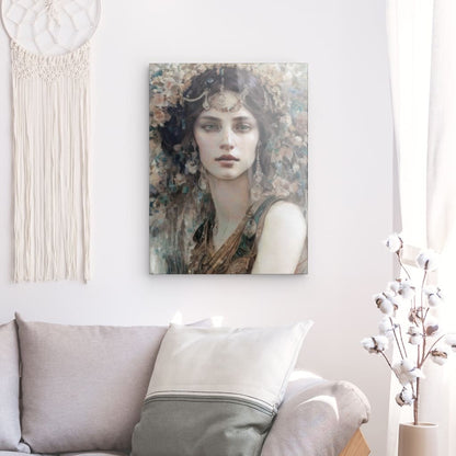 Anais, Acrylic Glass on Metal