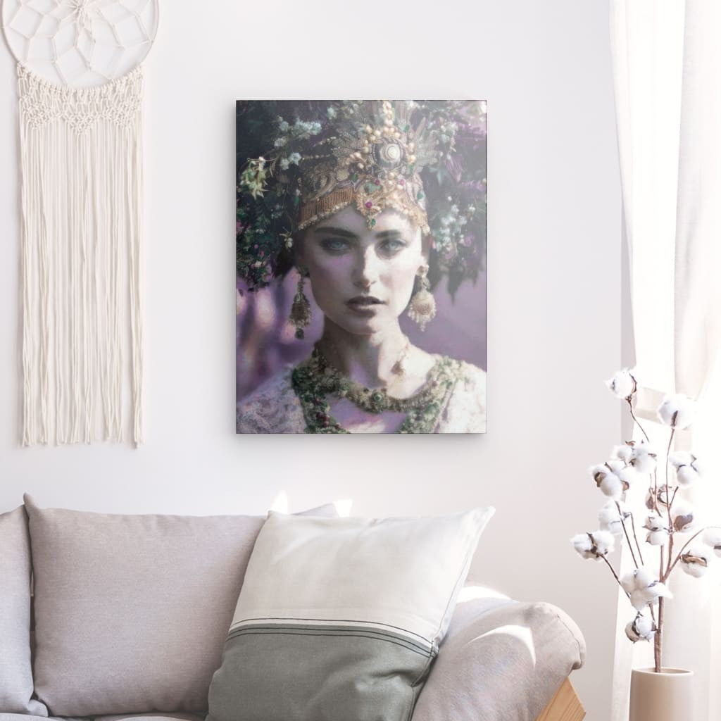 Lea, Acrylic Glass on Metal