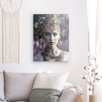 Lea, Acrylic Glass on Metal