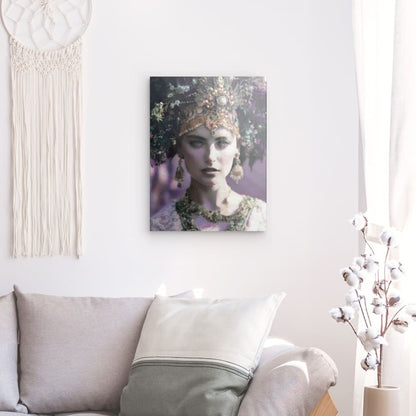 Lea, Acrylic Glass on Metal