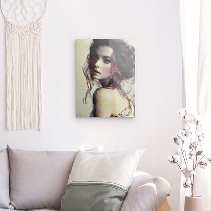 Emmy, Acrylic Glass on Metal