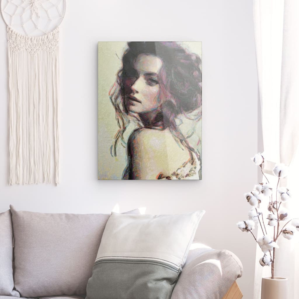 Emmy, Acrylic Glass on Metal