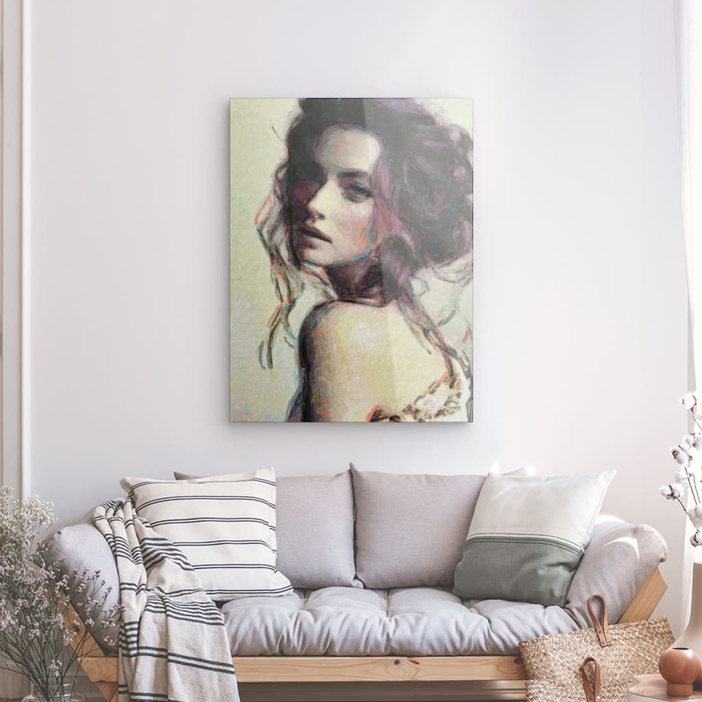 Emmy, Acrylic Glass on Metal
