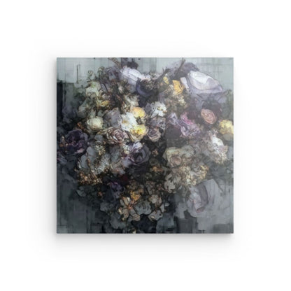 Flowers study 2, Acrylic Glass on metal