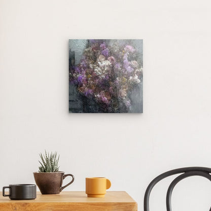 Flowers study 1, Acrylic Glass on Metal