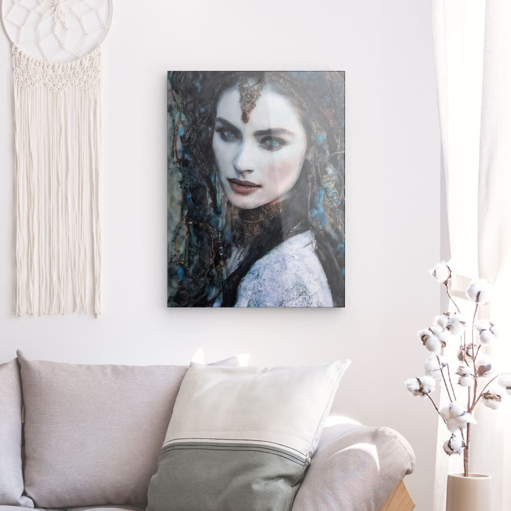 Melek, Acrylic Glass on Metal