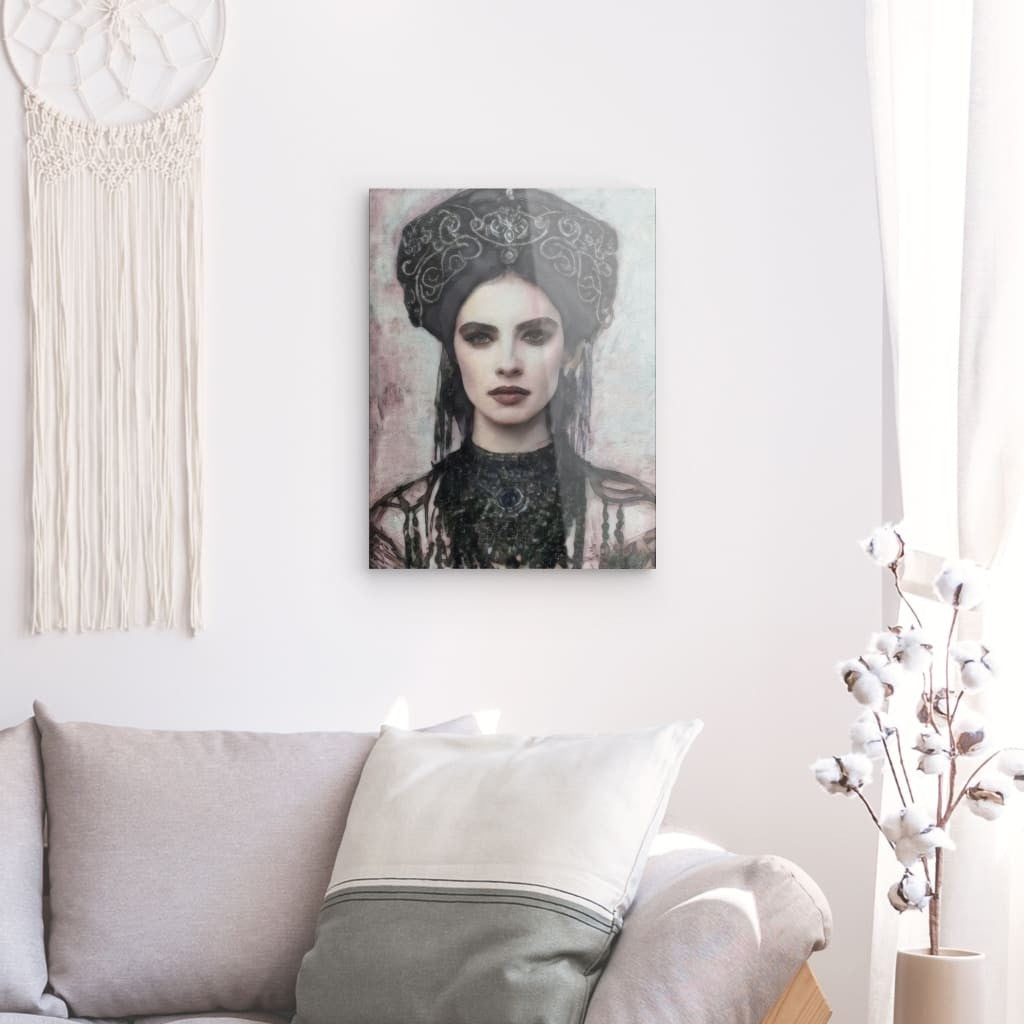 Sarah, Acrylic Glass on Metal