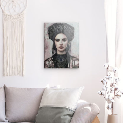 Sarah, Acrylic Glass on Metal